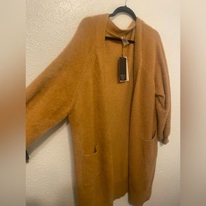 Calia Open Front Eyelash Style Cardigan